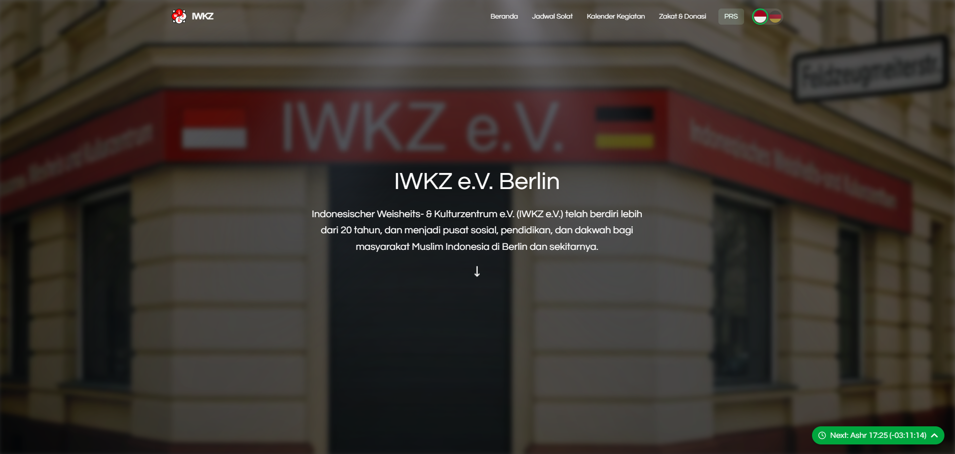 IWKZ Platform screenshot